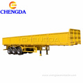 Good Quality 3 Axle Side Wall Semi Trailers